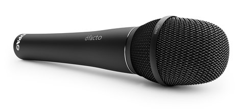 DPA Microphones FA2006VW12B d:facto Interview Microphone with Wireless W12 Adapter in Black FA2006VW12B