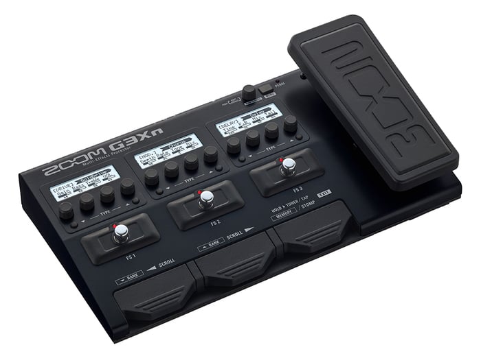 Zoom G3Xn Multi-Effects Processor With Expression Pedal For Guitar