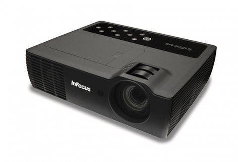 InFocus IN1116 2400lm WXGA DLP Portable Projector IN1116