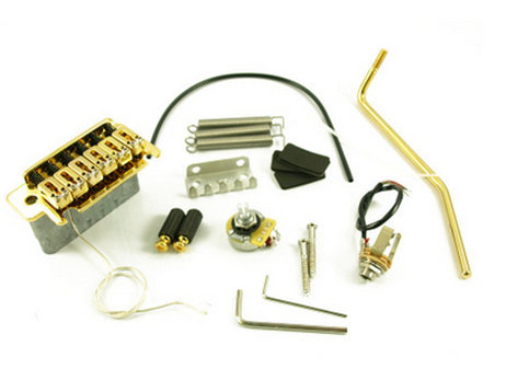 LR Baggs XB-USG Electric Guitar 2-Post Piezo Tremolo Bridge in Gold XB-USG