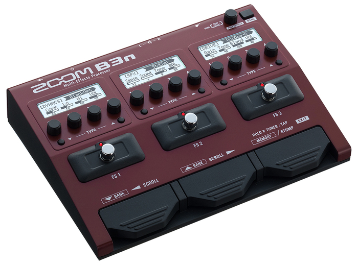 Zoom B3n Multi-Effects Processor Pedal for Bass B3N