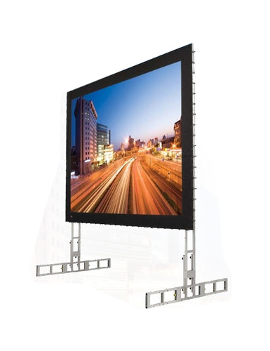 Draper 383286 67.5" X 120" StageScreen Matt White Portable Projection Screen