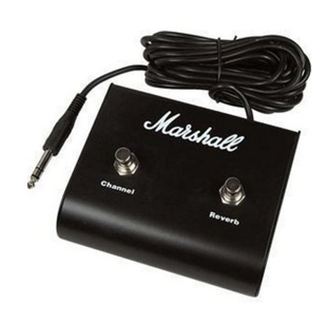 Marshall PEDL90010 Footswitch For MG100HCFX