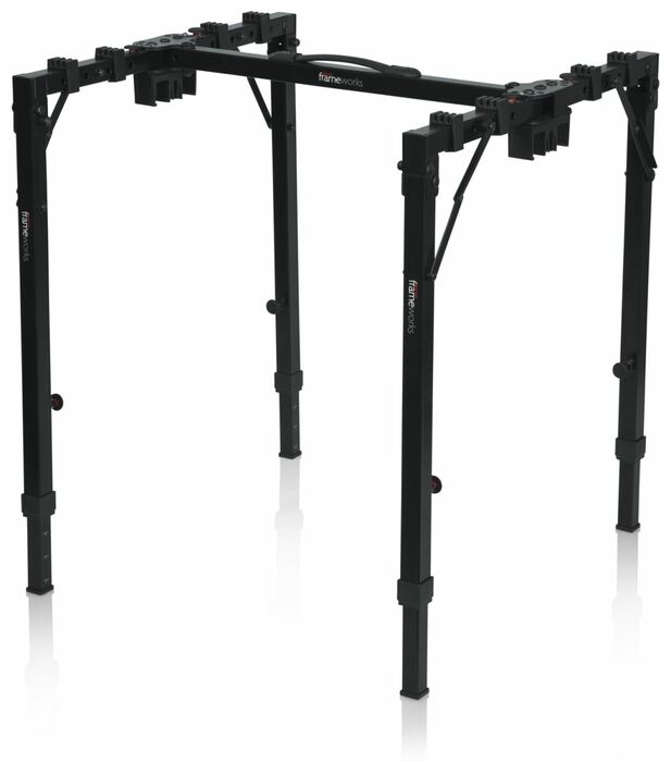 Gator Cases GFW-UTL-WS250 Frameworks Series Adjustable T-Stand Folding Workstation GFW-UTL-WS250