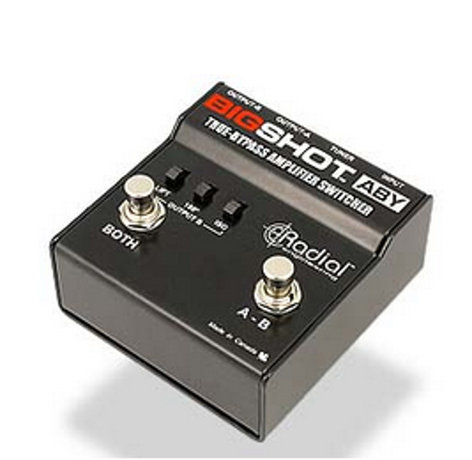 Radial Engineering BIGSHOT/ABY ABY Box BIGSHOT-ABY