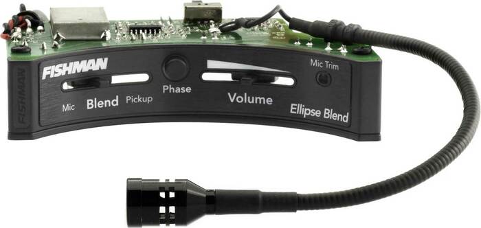 Fishman PRO-MAT-EL2 Ellipse Matrix Blend, Wide Format 1/8" (3.2mm) Width Undersaddle Pickup PRO-MAT-EL2