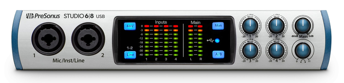 PreSonus Studio 68 6x6 USB 2.0 Audio/MIDI Interface STUDIO-68