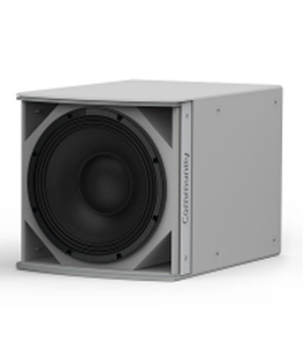Community IS6-112WR Medium Power 12" Subwoofer Weather-Resistant in Grey IS6-112WR