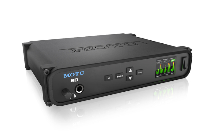 MOTU 8D 8x8 AES And S/PDIF USB 2.0, AVB Ethernet Audio Interface With DSP