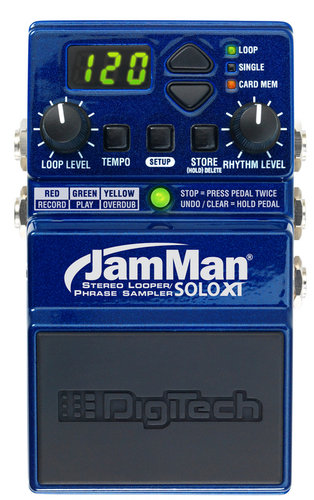 DigiTech JAMMAN-SOLO-XT Looper/Phrase Sampler Pedal JAMMAN-SOLO-XT
