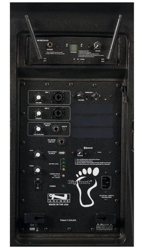 Anchor BIG-8000RU2 Bigfoot Line Array with built-in Bluetooth, AIR Wireless Receiver, and Two Wireless Receivers BIG-8000RU2