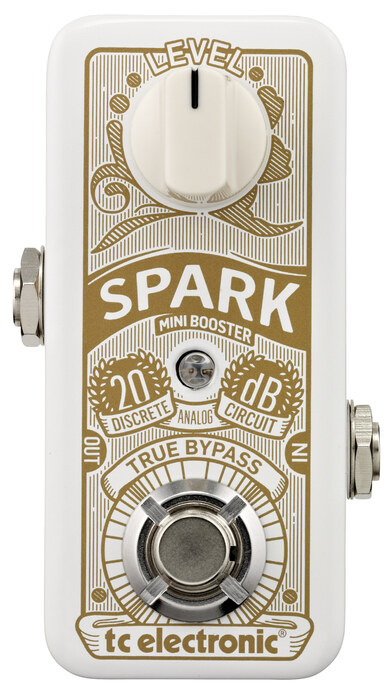 TC Electronic  (Discontinued) SPARK-BOOSTER-MINI Spark Mini Booster Miniature Boost Effects Pedal