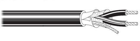 Belden 9452-1000 1000 Ft High Conductivity Copper, Two-Conductor, Low-Impedance Mic-Music Instrument Cable