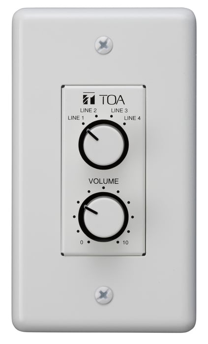 TOA WP-700-AM Remote Control Switch/Volume Wall Panel for the MA-725F-AM WP-700-AM-C00