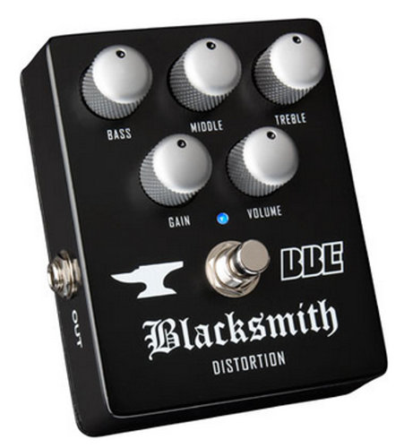 BBE Blacksmith Distortion Pedal with 3-band EQ BLACKSMITH-BBE
