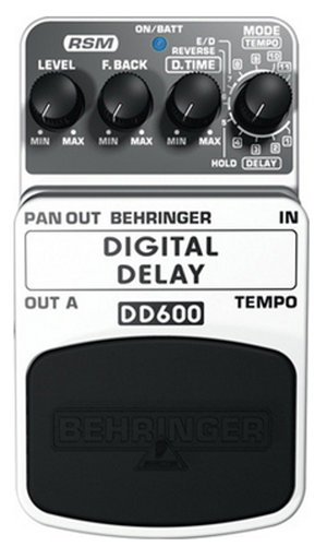 Behringer DD600 Delay/Echo Effects Pedal DD600