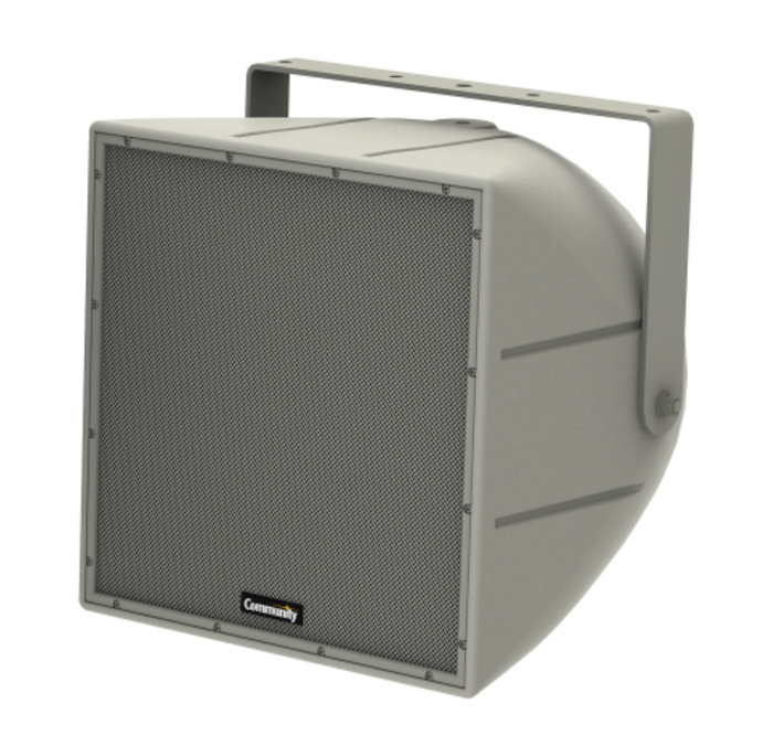 Biamp R.5COAX66WT 12" 2-Way Full Range Coaxial Speaker 200W, Weather Resistant, White