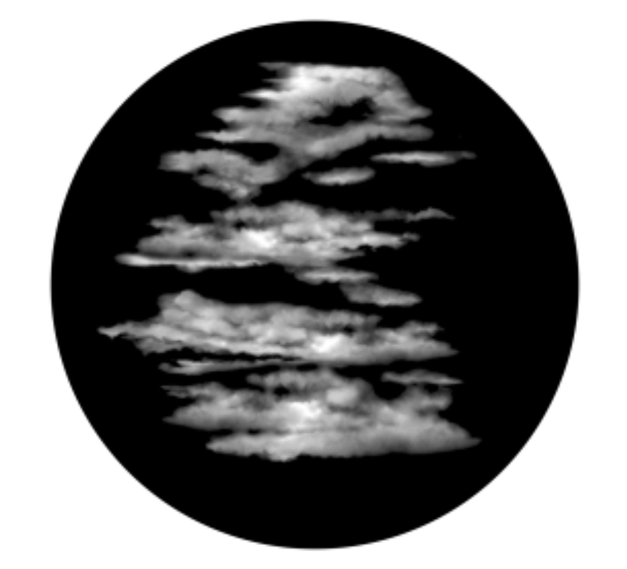 Apollo Design Technology SR-1044 Foggy Skies Glass Gobo SR-1044
