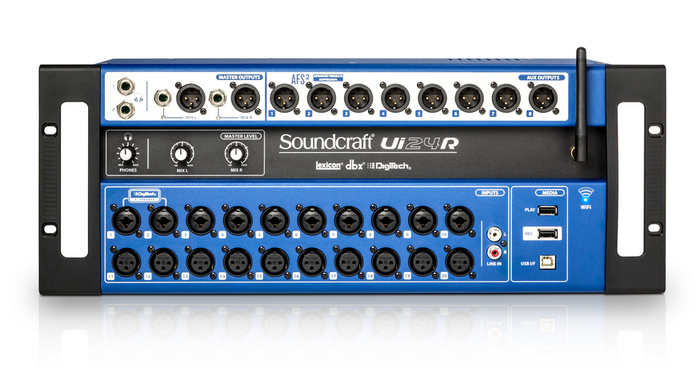 Soundcraft Ui24R 24-Channel Digital Mixer And Multi-Track Recorder With Wireless Control