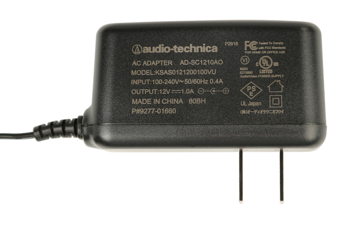 Audio-Technica 927701660 Power Supply For ATW-3100, ATW-R2100, ATW-R310