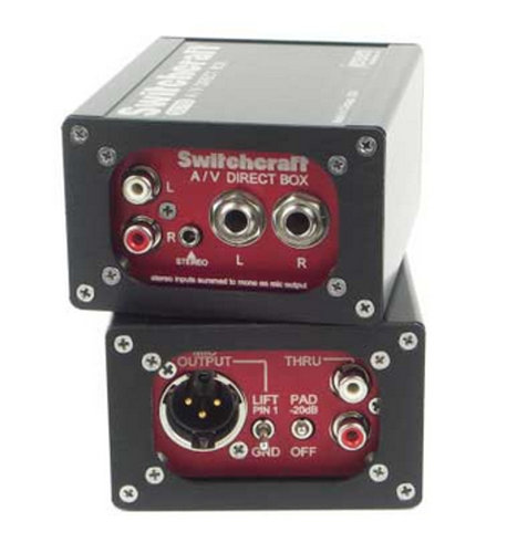 Switchcraft SC700CT AV Direct Box With Custom Transformer
