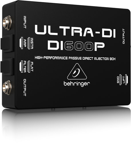 Behringer DI600P-ULTRA-DI Direct Box, Passive DI600P-ULTRA-DI