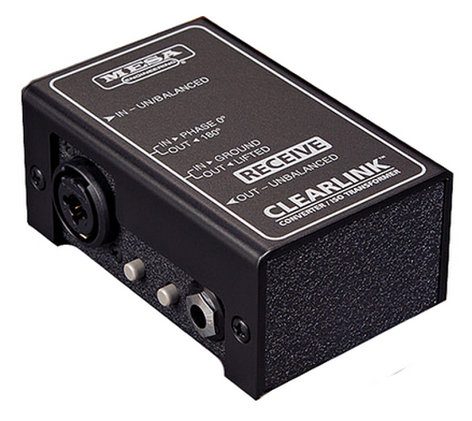 Mesa Boogie CLEARLINK-RECEIVE Pedal, Line Driver