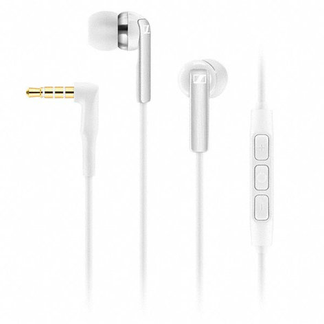 Sennheiser CX 2.00i In-Ear Headphone with In-Line Control, White CX200I-WHITE