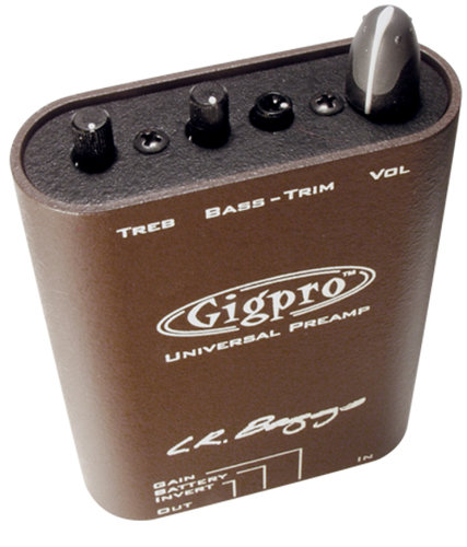 LR Baggs GIG-PRO Gigpro Single Channel Belt Clip Preamp