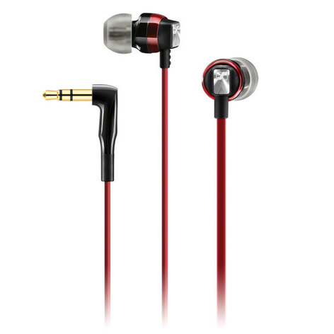 Sennheiser CX 3.00 Universal In-Ear Headphone with Storage Case, Red CX300-RED