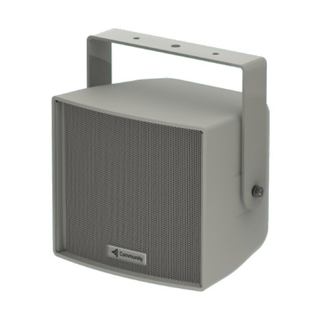 Community R.15COAXW 6.5" Ultra-Compact Two-Way Coaxial Weather Resistant Loudspeaker in White R.15COAXW