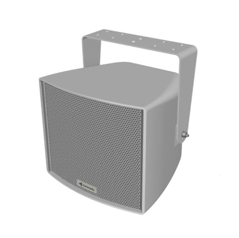 Community R.35-3896B 8" Ultra-Compact Horn-Loaded Triaxial Three-Way Loudspeaker in Black R.35-3896B