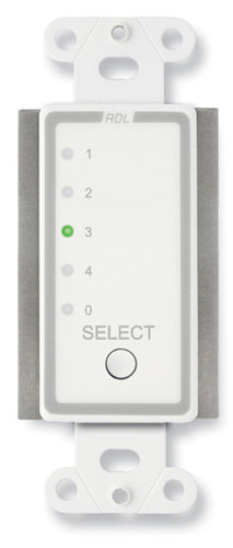 Radio Design Labs D-RCS4 Remote Channel Selector, 4 Channels, Controls RU-ASX4D/R D-RCS4