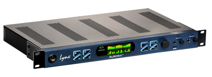 Lynx Studio Technology Aurora (n) 8 Dante 8-channel 24-bit/192 KHz A/D D/A Converter System, Dante
