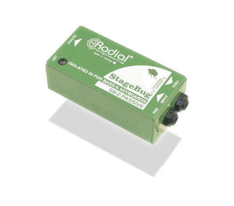 Radial Engineering StageBug SB-2 Compact Passive DI for Instruments STAGEBUG-SB2