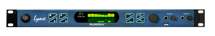 Lynx Studio Technology Aurora (n) 24 Dante 24-channel 24-bit/192 KHz A/D D/A Converter System, Dante
