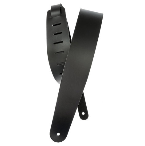 Planet Waves 25L00-DX 2.5" Wide Black Leather Guitar Strap 25L00-DX