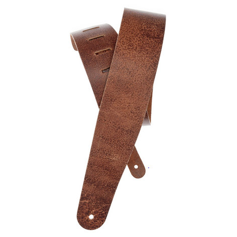 Planet Waves 25VN01-DX Blasted Brown Leather Guitar Strap 25VN01-DX