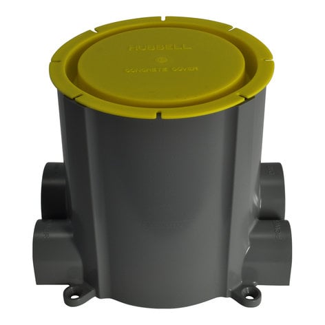 FSR, Inc SF-PB 4" SmartFit PVC Concrete Floor Pour Box SF-PB