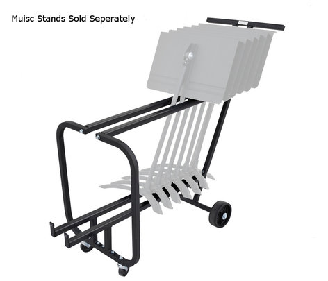 Manhasset 1920 Short 13-Stand Music Stand Storage Cart 1920