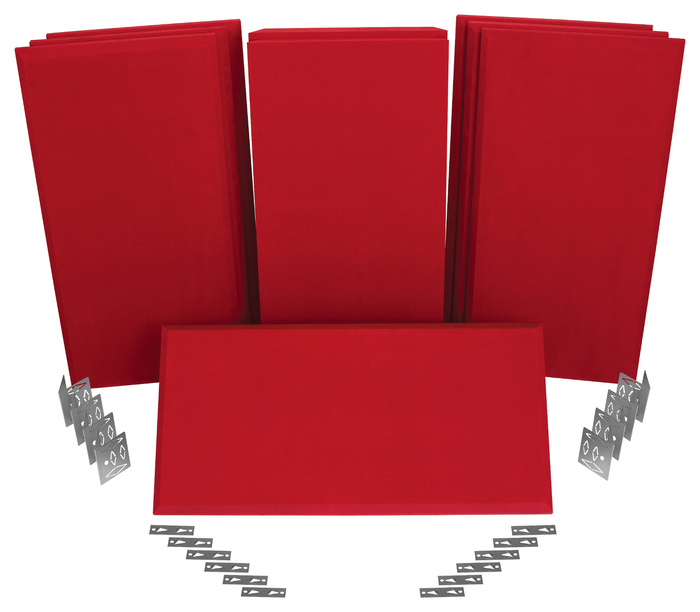 Auralex ProPanel SonoSuede ProKit-1 All-In-One Acoustical Treatment System For Rooms 8x10 Ft To 12x12 Ft