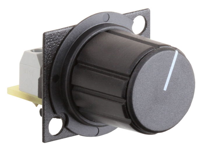 Radio Design Labs AMS-10KA 10 kOhm Audio Taper Knob Assembly with Terminal Block AMS-10KA