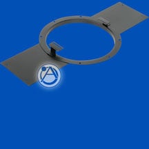 Atlas Sound T75-8E2 8" Torsion Mounting Ring For 24" Stud T75-8E2
