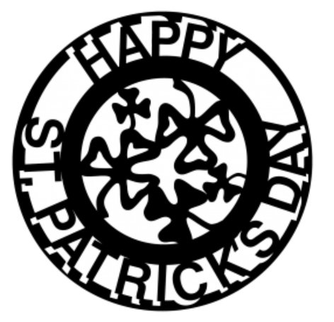 Apollo Design Technology ME-3499 Happy St. Patricks Day - Steel Gobo ME-3499
