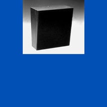 Atlas Sound 417-8WD Wood Sloped Front Baffle / Enclosure 8" 417-8WD