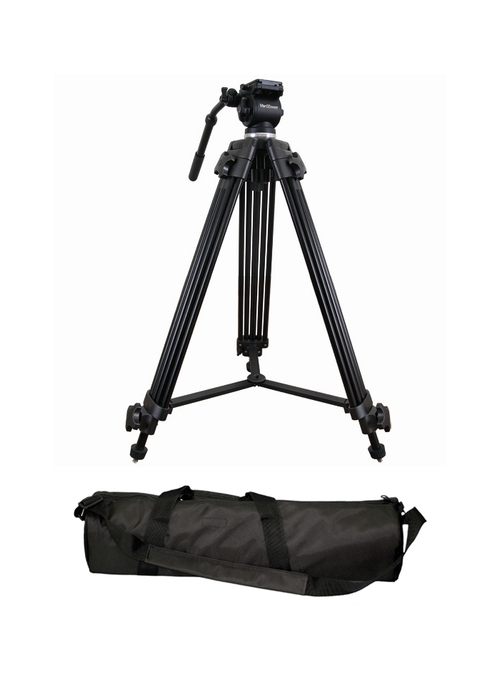 Varizoom VZTK75A Aluminum Tripod with Head & Case VZ-TK75A