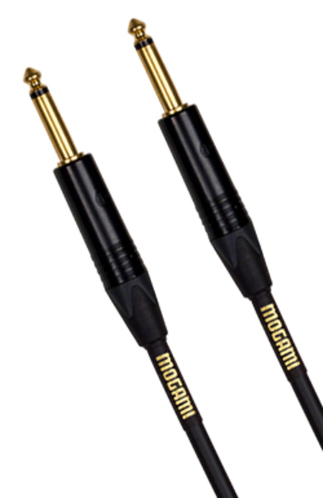 Mogami GOLD-INSTRUMENT-06 6 Ft. TS-TS Instrument Patch Cable