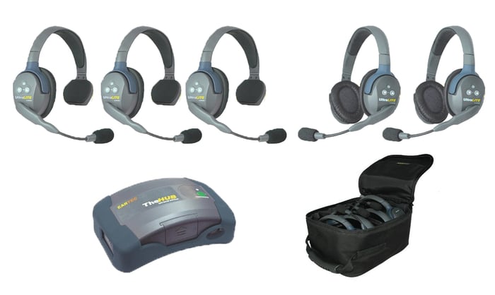 Eartec Co HUB532 UltraLITE and HUB, 5 person system HUB532