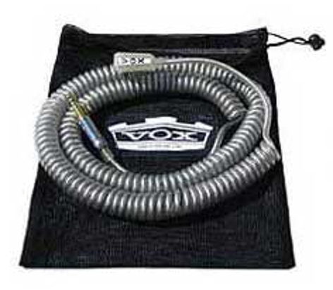 Vox VCC090BK 29.5ft Coiled Cable, Black