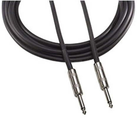 Audio-Technica AT8390-25 25' Premium Inst. Cable, ¼" TS Straight Phone Plug To Same